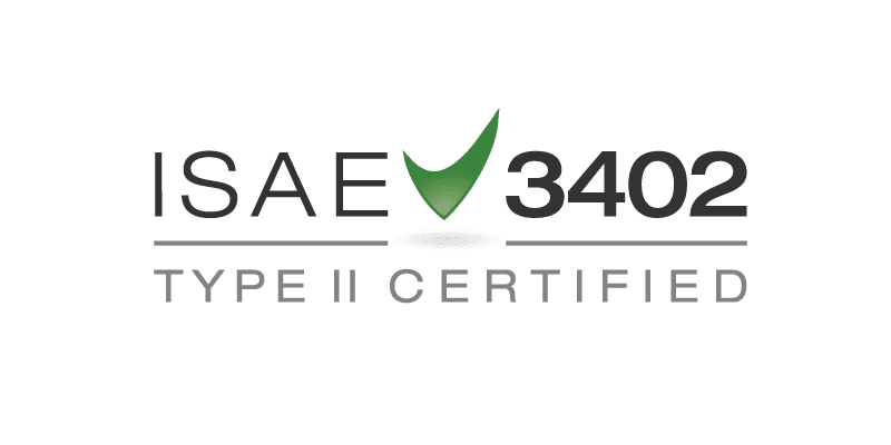  ISAE 3402, van der Linden holds this certification